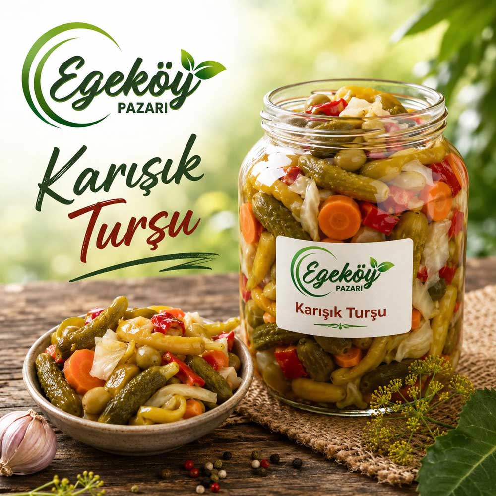 Karışık Turşu 1 Kg