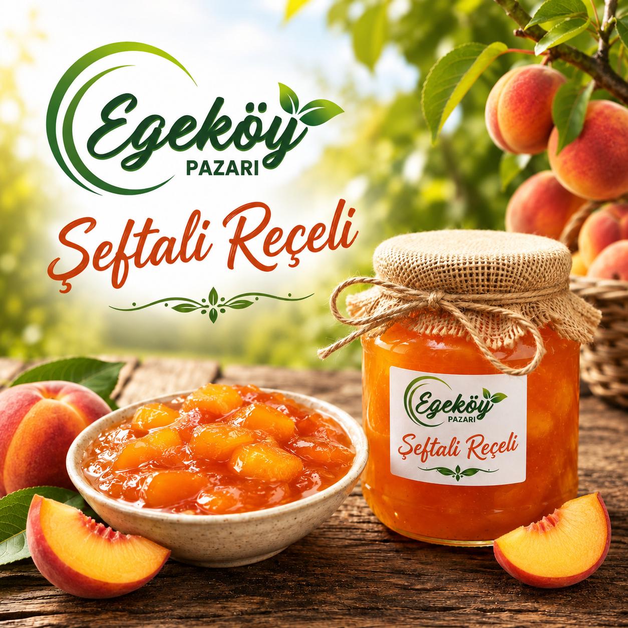 Şeftali Reçeli 450 Gr